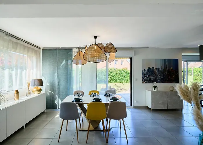 ヴィラ La Familial - Maison 8 Pers Jardin - Lille Santes